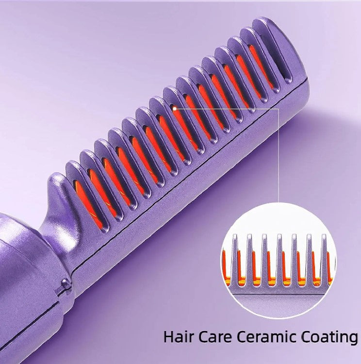 Peine Alisador Plus, Cepillo secador y alisador portátil