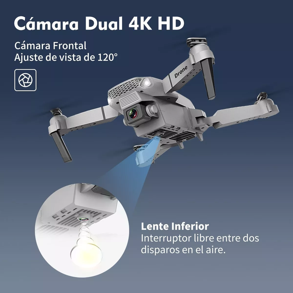El Drone que Todos Quieren 🚁🚚 Doble Cámara 4K para tomas de alto nivel