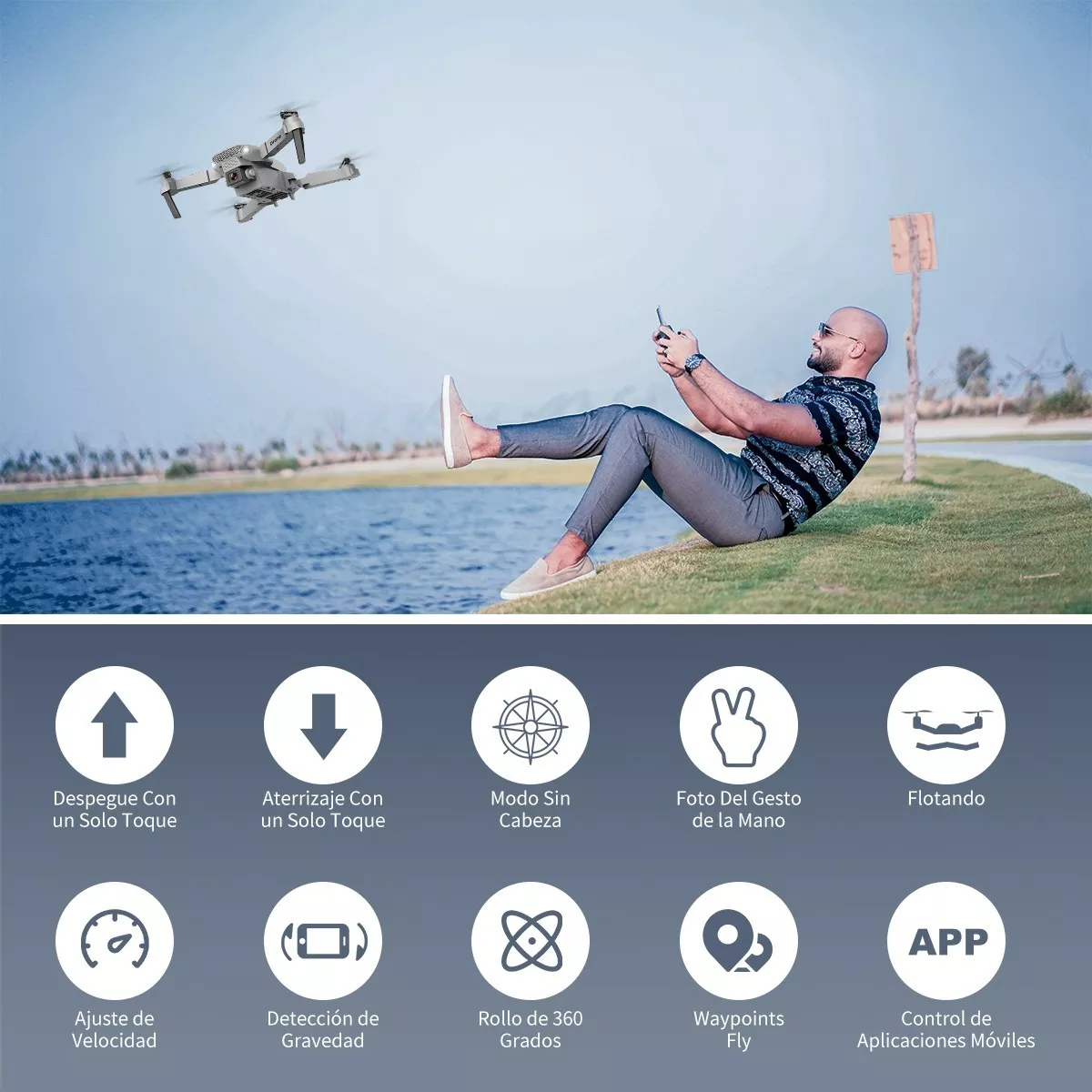 El Drone que Todos Quieren 🚁🚚 Doble Cámara 4K para tomas de alto nivel