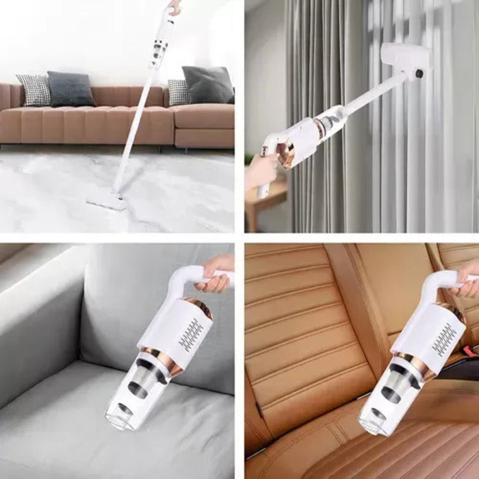 Aspiradora Inalámbrica 3 en 1, Potencia y Limpieza Total ✨ 