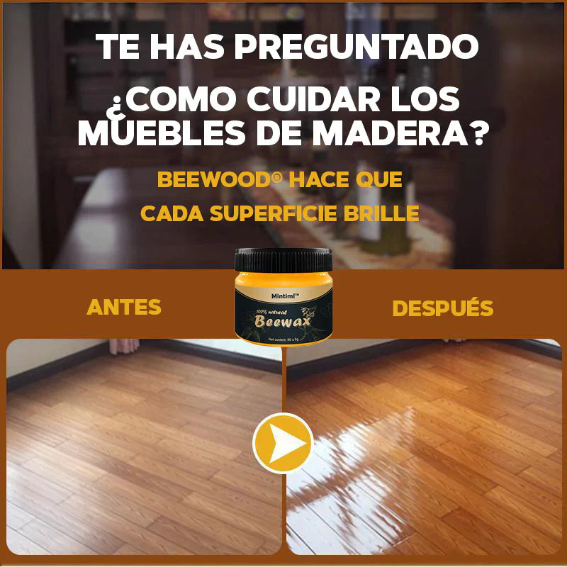 Cera reparadora para Muebles y Tapicerías 100% Natural, Beewax™