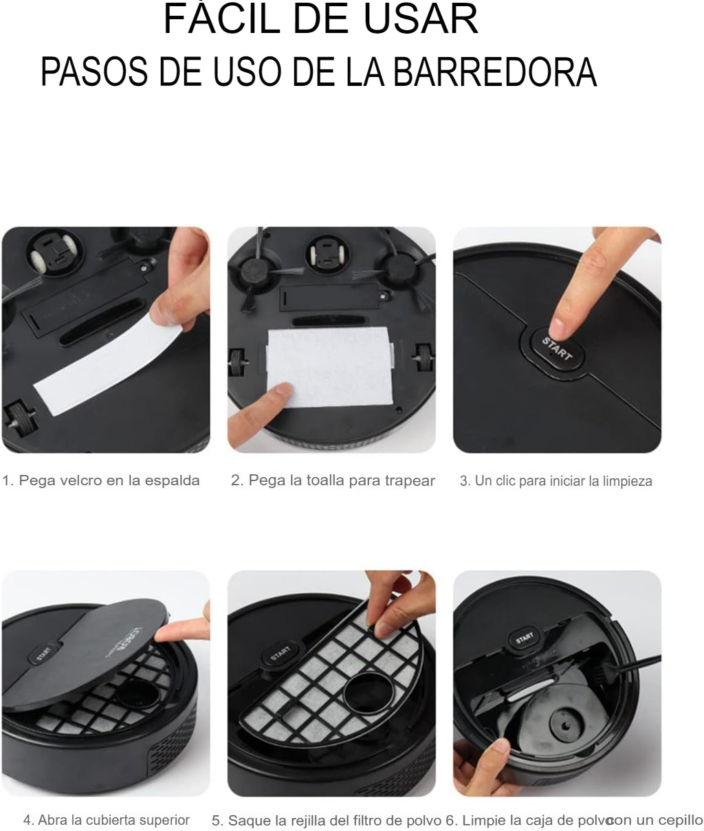 Robot aspirador - solución para mantener tus espacios impecables sin esfuerzo