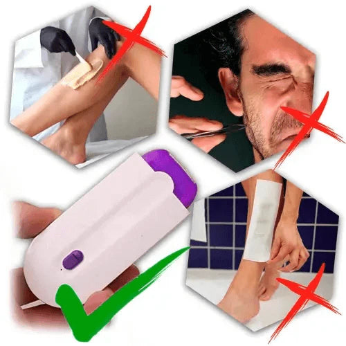 Depiladora Láser Recargable DepilMax - Indolora y Portátil