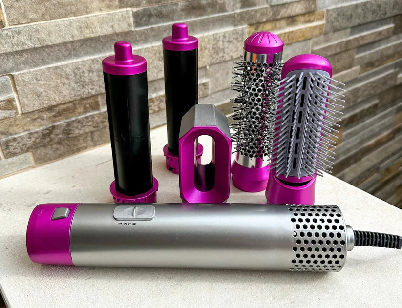 Cepillo Secador 5 en 1 Profesional Max, Duración Prolongada