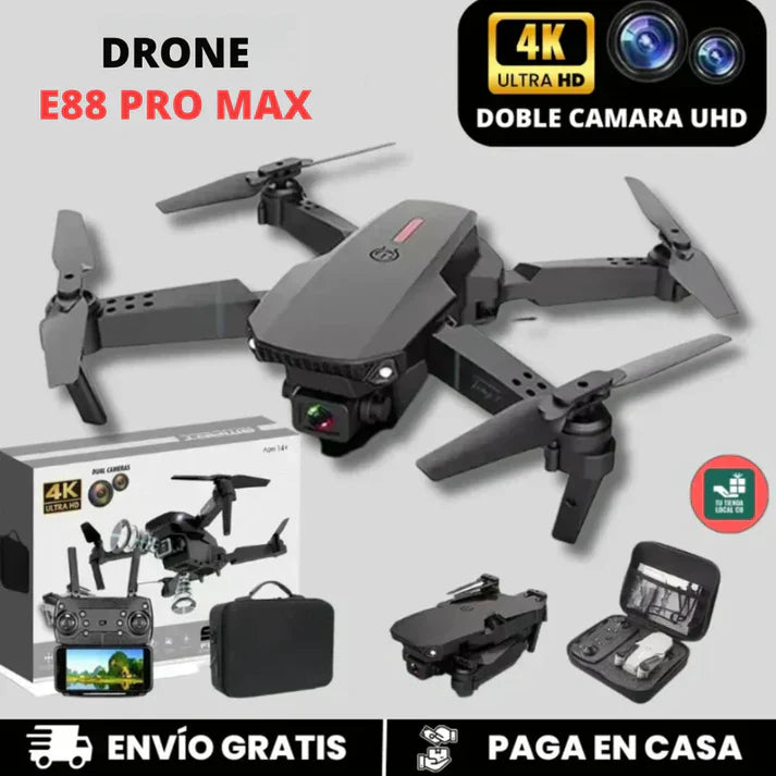 El Drone que Todos Quieren 🚁🚚 Doble Cámara 4K para tomas de alto nivel