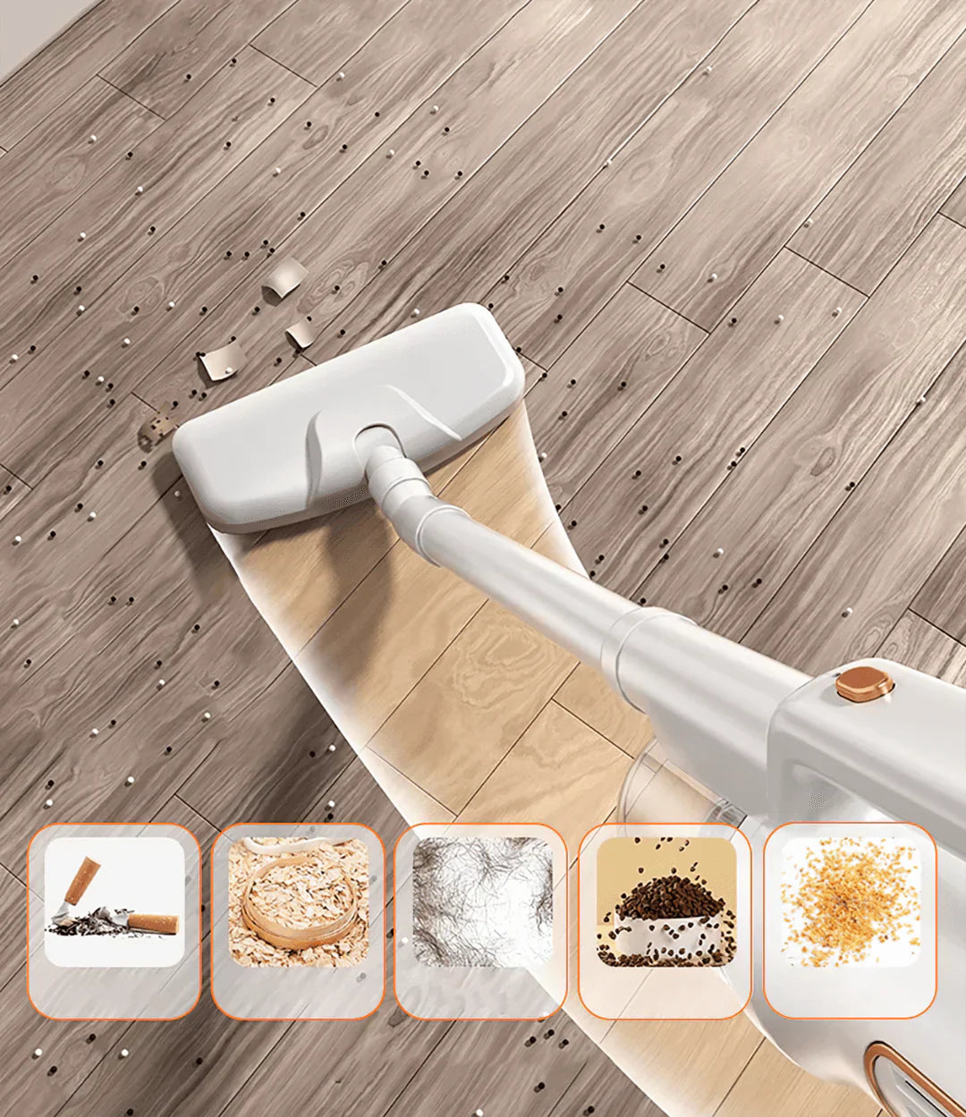 Aspiradora Inalámbrica 3 en 1, Potencia y Limpieza Total ✨ 