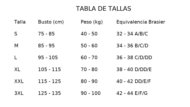 Sujetador Top Maxxi Shap Corrector Postura Levanta Busto
